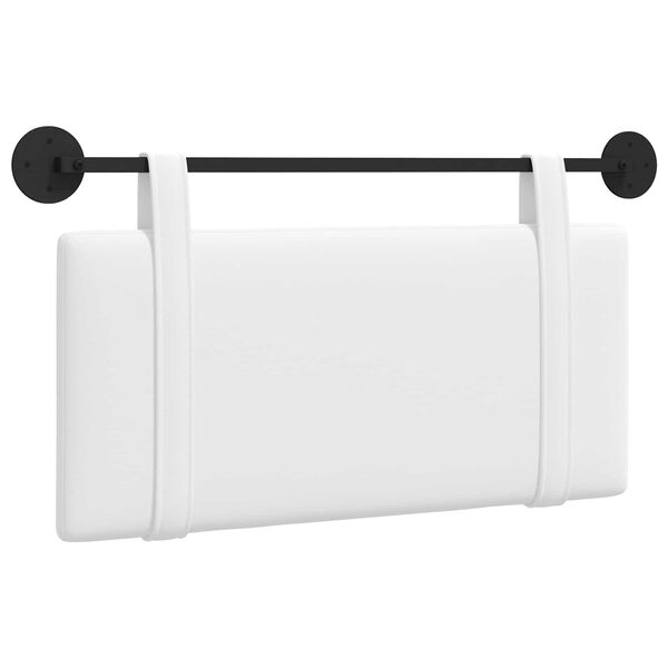 vidaXL Cabecera Colgante Montaje en la pared Liso 100 x 55 x 5 cm tela