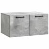 vidaXL Mueble para TV de pared Gris Hormig&oacute;n 59,5 x 41 x 30 cm