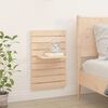 vidaXL Estantes mesitas de pared 2 uds madera maciza de pino