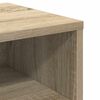 vidaXL Mesita de noche madera contrachapada roble sonoma 40x30x30 cm