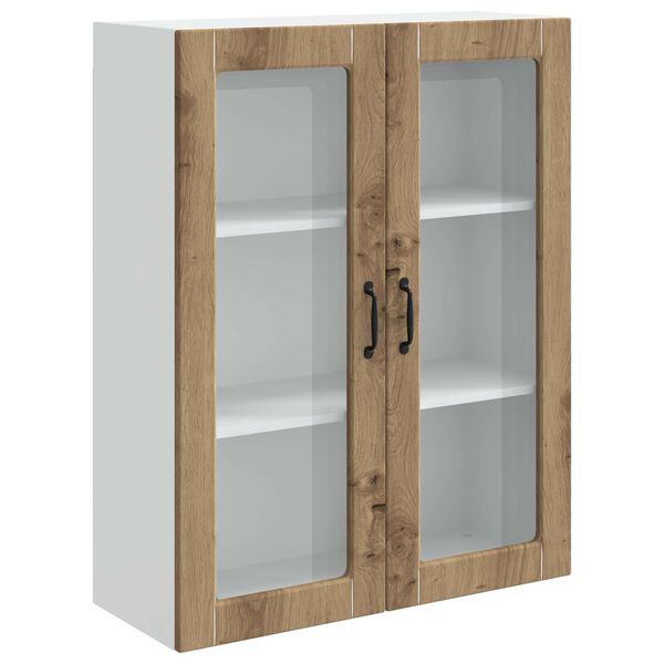 vidaXL Mueble de Cocina Kalmar Roble artesanal 80 x 31 x 100 cm