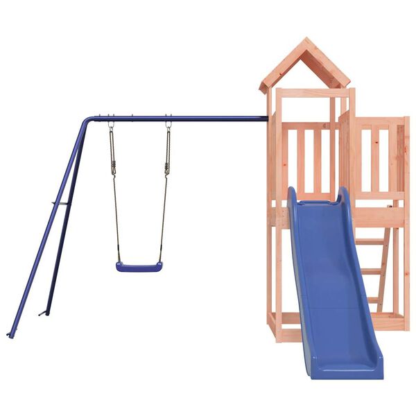 vidaXL Parque infantil de exterior madera maciza Douglas
