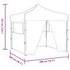vidaXL Carpa de Fiesta Azul 200 x 200 x 315 cm Tela Oxford