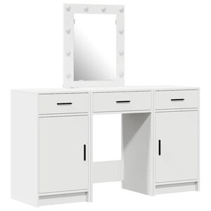 vidaXL Mesa Tocador 50 x 41 x 135 cm Madera de ingenier&iacute;a