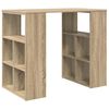vidaXL Escritorio Roble Sonoma Madera de ingenier&iacute;a 90 x 50 x 75 cm