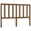 vidaXL Cabecero de cama madera maciza de pino marr&oacute;n miel 156x4x100 cm