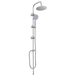 vidaXL Sistema de Ducha Plateado 47 x 20 x 95 cm Acero inoxidable