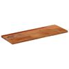 vidaXL Tablero de mesa rectangular madera maciza acacia 80x30x2,5 cm