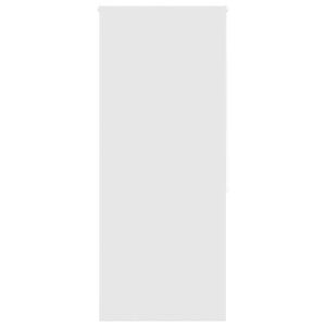 vidaXL Estor enrollable para ducha tela 130x240 cm ancho 126 cm