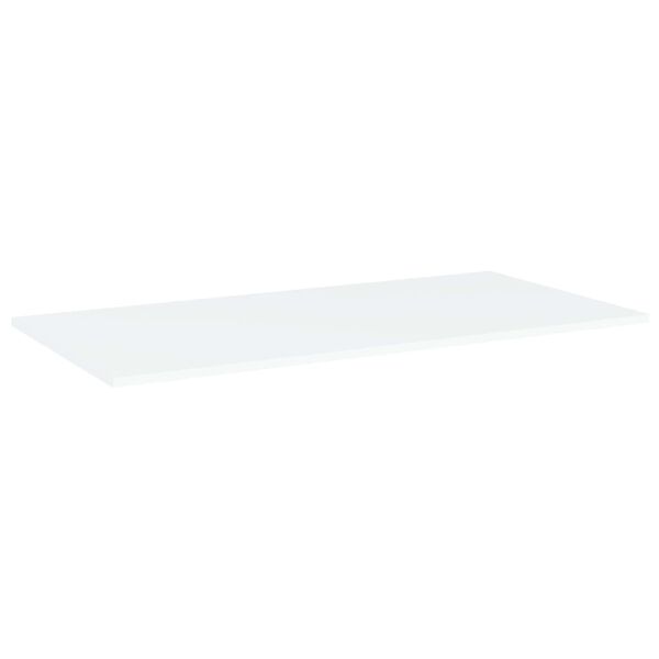 vidaXL Estantes para estantería 8 uds contrachapada blanco 80x30x1,5cm