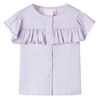 Camiseta infantil color lila 140