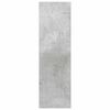 vidaXL Zapateros de pared 2 uds contrachapada gris hormig&oacute;n 80x18x60cm