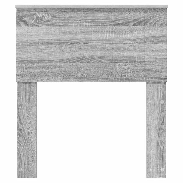 vidaXL Cabecero Gris Sonoma 75 cm Madera contrachapada