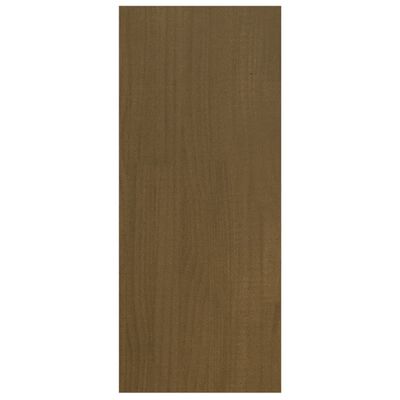vidaXL Estantería/divisor de espacios madera pino miel 100x30x71,5 cm