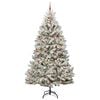 vidaXL &Aacute;rbol de Navidad artificial Verde y 300 cm PVC y Metal
