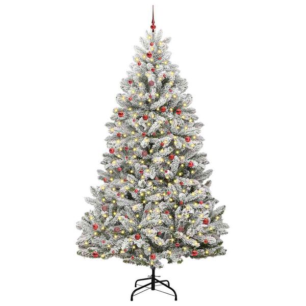 vidaXL &Aacute;rbol de Navidad artificial Verde y 300 cm PVC y Metal