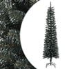 vidaXL &Aacute;rbol Navidad artificial estrecho con soporte PVC verde 180 cm