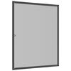 vidaXL Mosquitera para ventanas gris antracita 100x120 cm