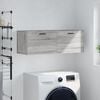 vidaXL Armario de pared madera ingenier&iacute;a gris Sonoma 100x36,5x35 cm
