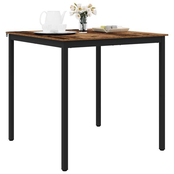 vidaXL Mesa de barra de pie Madera de ingenier&iacute;a