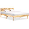 vidaXL Estructura de cama de madera maciza de mango 120x200 cm