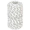 vidaXL Cuerda multiusos 2 mm 100 m Blanco Poli&eacute;ster 50 kg Carga m&aacute;x.