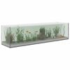 vidaXL Acuario con almacenamiento Transparente 80 x 20 x 20 cm Cristal