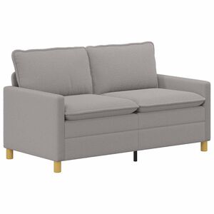 vidaXL Sof&aacute; Gris Claro 156 x 81 x 87,5 cm Tela