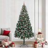 vidaXL &Aacute;rbol de Navidad artificial Verde 240 cm PVC y Acero y Pl&aacute;stico