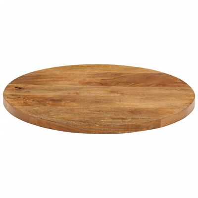 vidaXL Tablero de mesa redondo madera maciza de mango Ø 40x2,5 cm