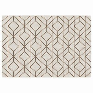 vidaXL Alfombra interior exterior antideslizante pelo corto 160x230 cm