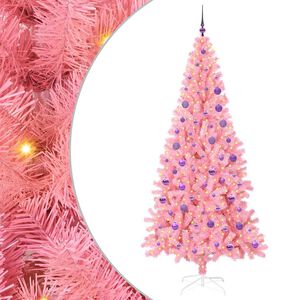 vidaXL &Aacute;rbol de Navidad Rosa 180 cm PVC