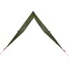 vidaXL Lona de camping impermeable camuflaje 306x306 cm