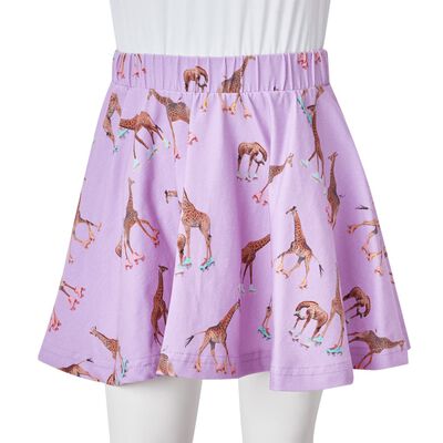 Falda infantil color lila 92