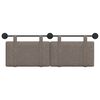 vidaXL Cabecera Colgante Liso Gris 150 x 55 x 5 cm PU antiguo