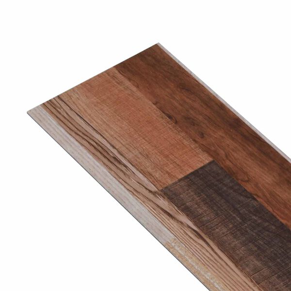 vidaXL Tableros de Suelo 36 pcs Multicolor 5,02 m&sup2; PVC