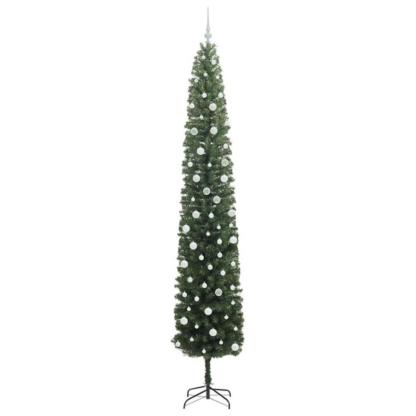 vidaXL &Aacute;rbol de Navidad artificial Verde 300 cm PVC, Acero y Pl&aacute;stico
