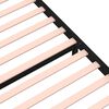 vidaXL Estructura de cama sin colchón madera maciza negro 75x190 cm