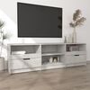 vidaXL Mueble de TV madera contrachapada gris hormig&oacute;n 150x33,5x45 cm