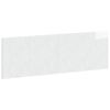 vidaXL Cabecero montada en la pared DELFT Blanco Brillante
