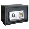 vidaXL Caja fuerte digital Gris oscuro 35 x 25 x 25 cm Acero
