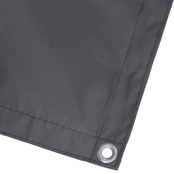 vidaXL Toldo para balc&oacute;n tela oxford gris antracita 120x500 cm