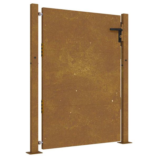 vidaXL Puerta de jard&iacute;n 100x125 cm de acero corten