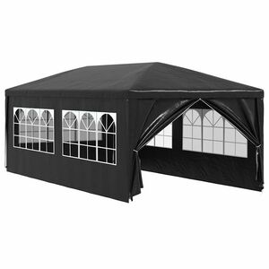 vidaXL Carpa para fiestas gris antracita 3x6 m