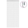 vidaXL Mosquitera de cadena para puerta aluminio 100x212 cm