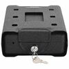 vidaXL Caja Fuerte para Auto con cerradura Negro 22 x 16 x 7 cm Acero