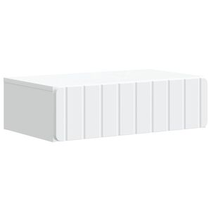 vidaXL Mesa Lateral Montada en la Pared 59 x 34,5 x 17 cm