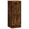 vidaXL Armario de pared madera ingenier&iacute;a roble ahumado 34,5x34x90 cm