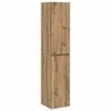 vidaXL Mueble de ba&ntilde;o montado en la pared Roble Artesanal