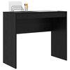 vidaXL Escritorio Roble negro 90 x 40 x 76 cm Madera contrachapada